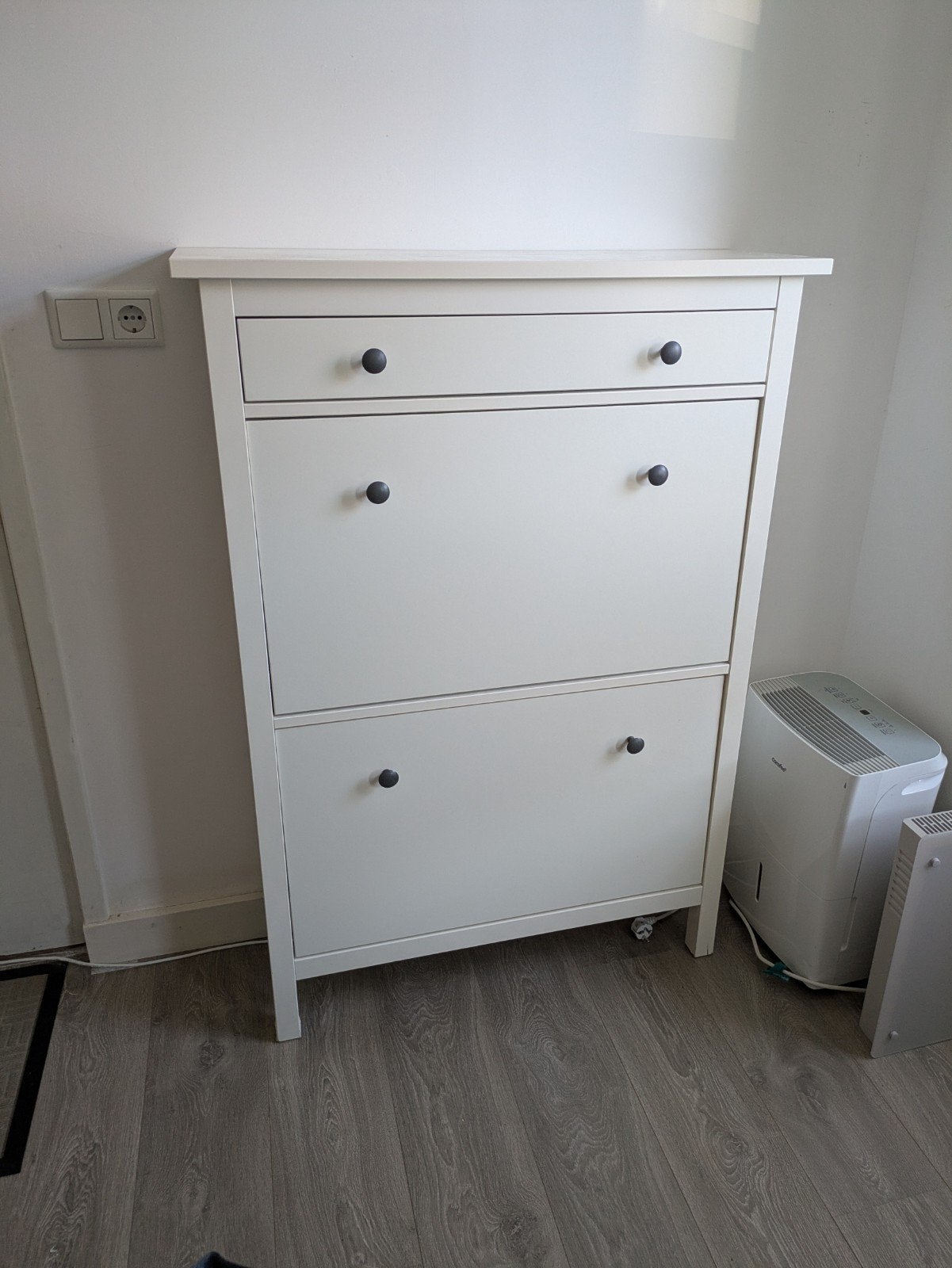 IKEA Hemnes Schoenenkast - Wit, Huis en Inrichting, Kasten | Schoenenkasten, Ophalen of Verzenden, Gebruikt, Landelijk