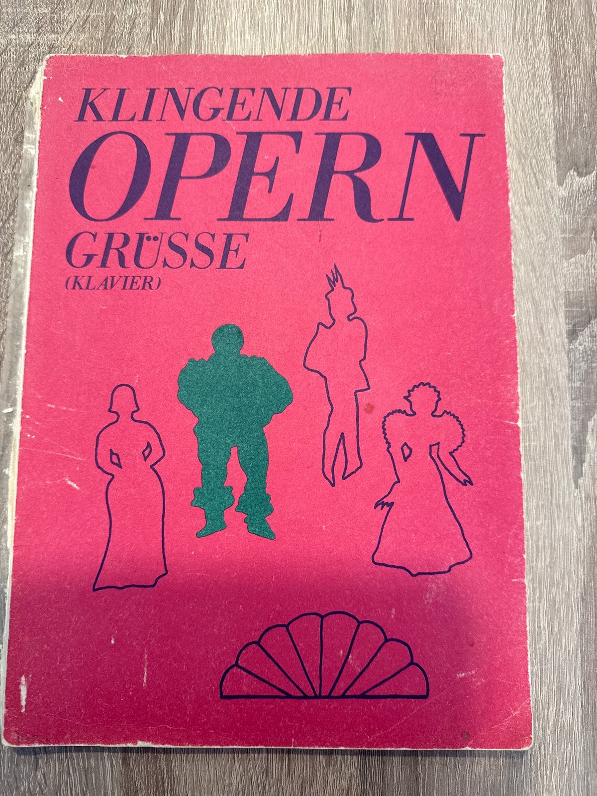 Klingende Operngrüße - Pianoboek met operamelodieën, Gebruikt, Klassiek, Ophalen of Verzenden, Thema
