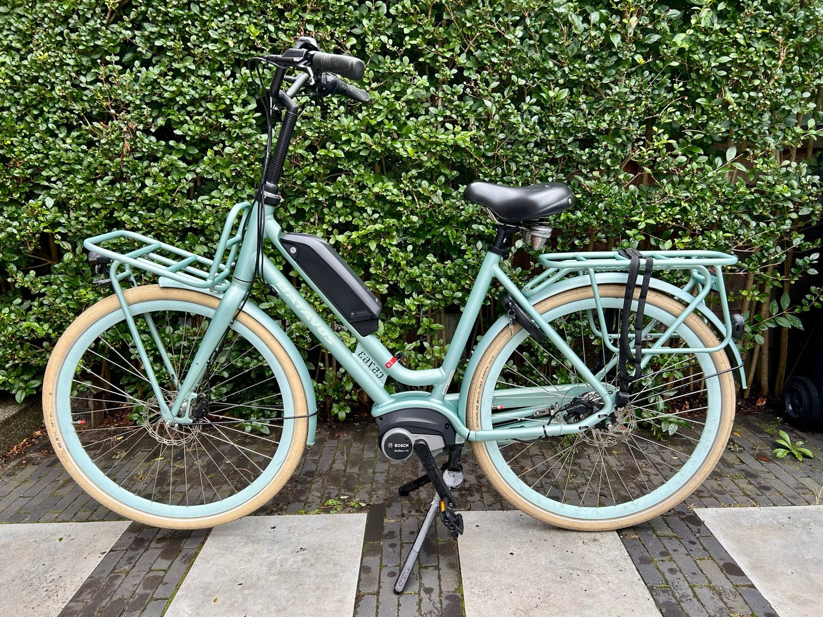 Batavus Quip Extra Cargo E-Go (55cm)- Zo goed als nieuw, Ophalen, Zo goed als nieuw, 51 tot 55 cm, 50 km per accu of meer