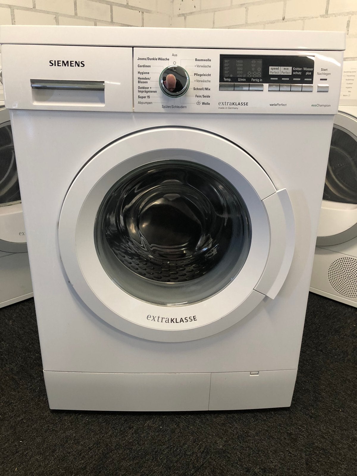 €249 A+++ 8kg wasmachine Siemens iQ700 MET GARANTIE, Ophalen, Minder dan 85 cm, 8 tot 10 kg, Kort programma