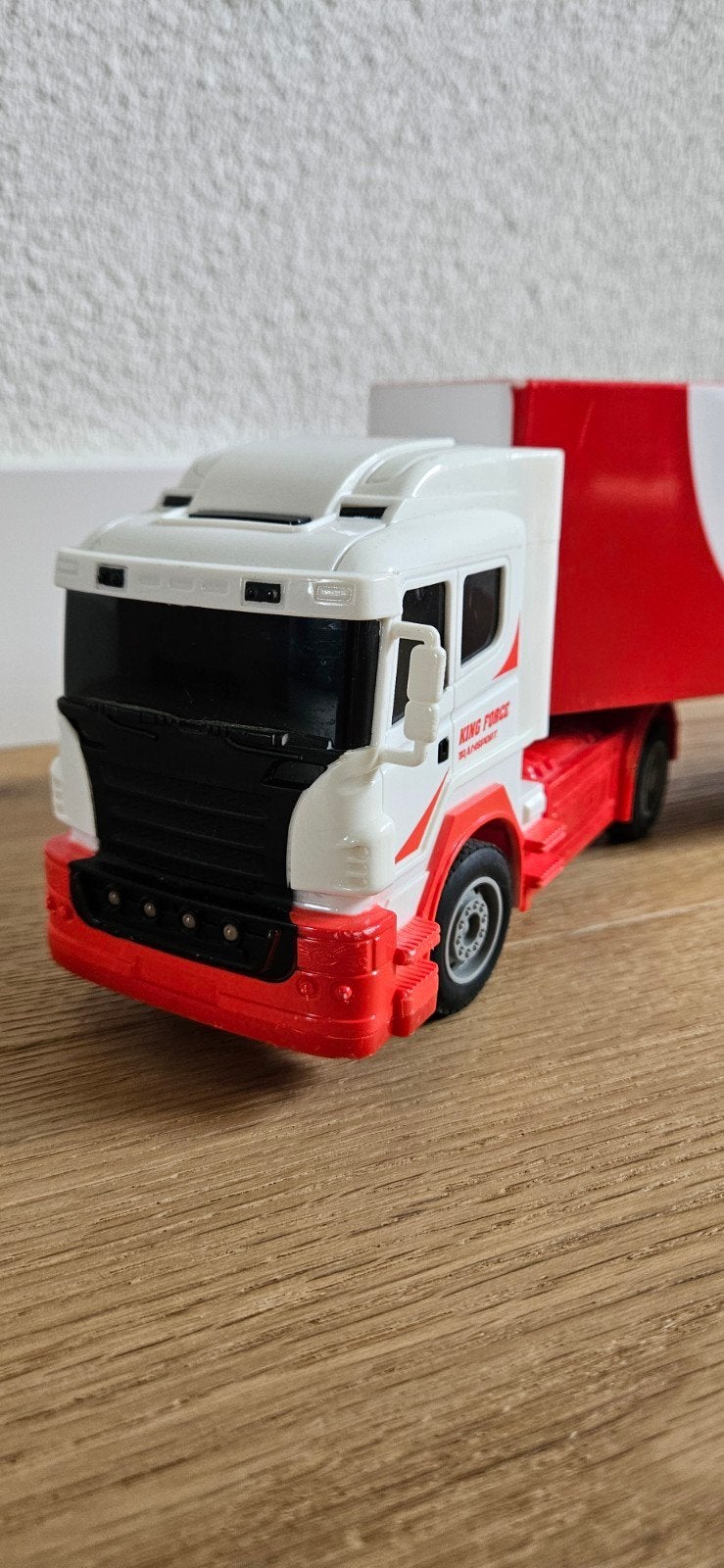 RC Vrachtwagen met Afstandsbediening - King Force, Kinderen en Baby's, Ophalen of Verzenden, Zo goed als nieuw, Afstandsbediening
