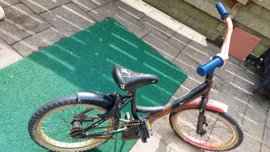 Kinderfietsje opknappertje, Ophalen, Gebruikt, 16 tot 20 inch