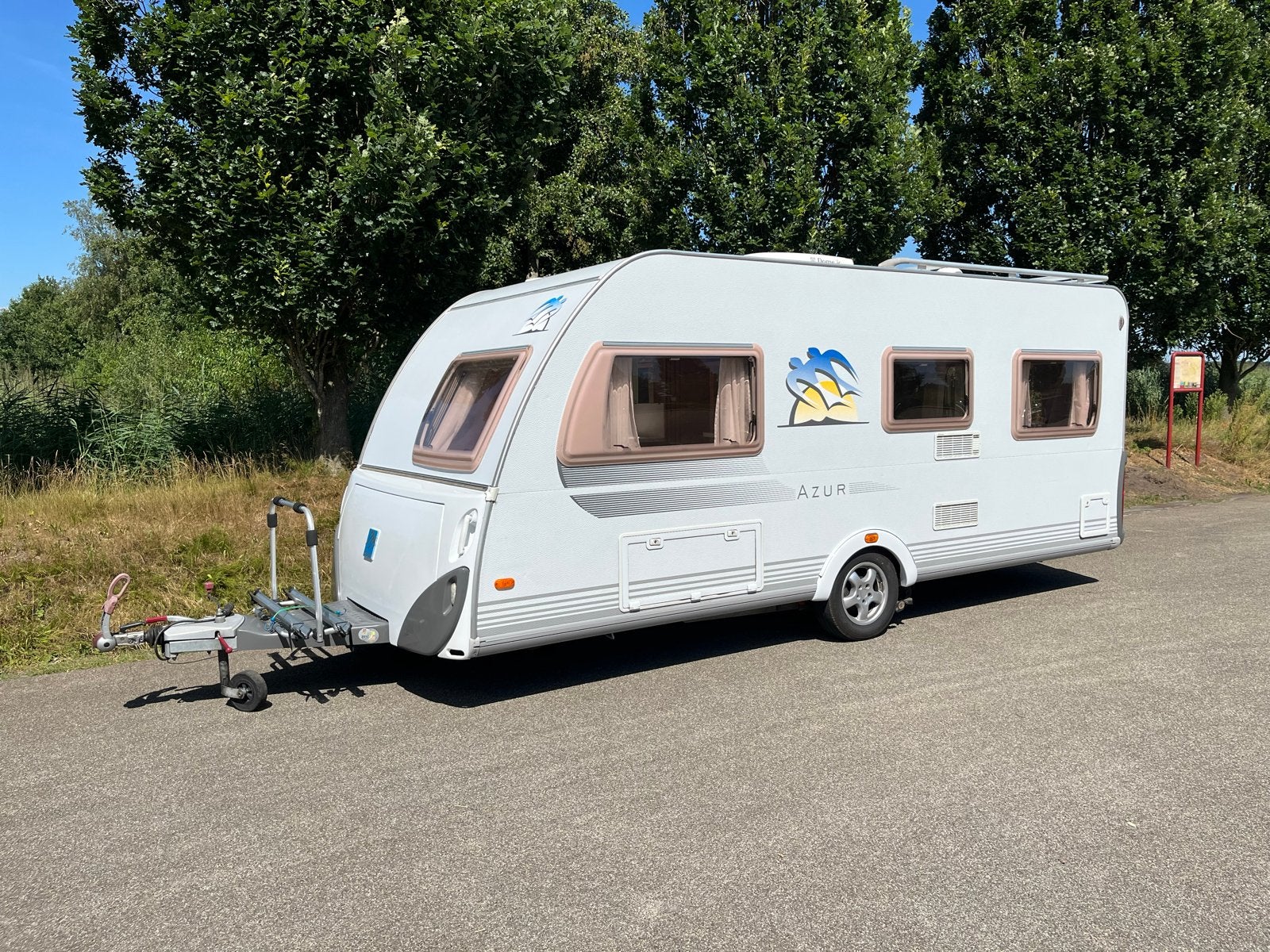 Knaus Azur 500 fu - zeer compleet!, Omvormbare zithoek, Rondzit, Schokbreker, Particulier