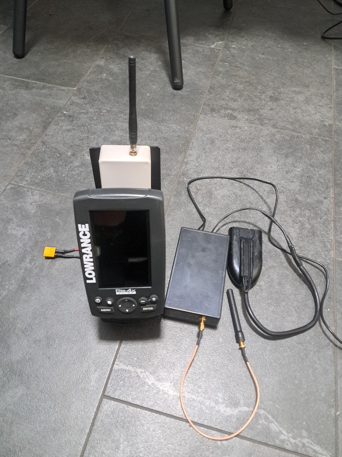 Lowrance elite 4x Chirp Voerboot Ready, Ophalen of Verzenden, Overige typen