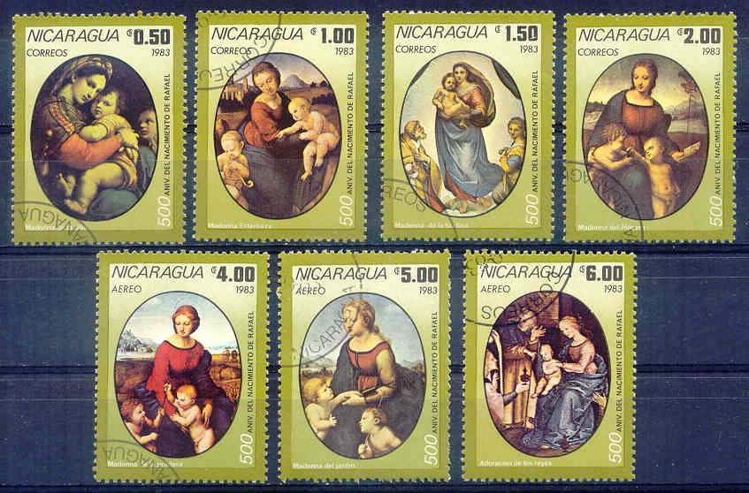 Nicaraqua 1993 M2433-2419 gest., Ophalen of Verzenden, Gestempeld, Midden-Amerika