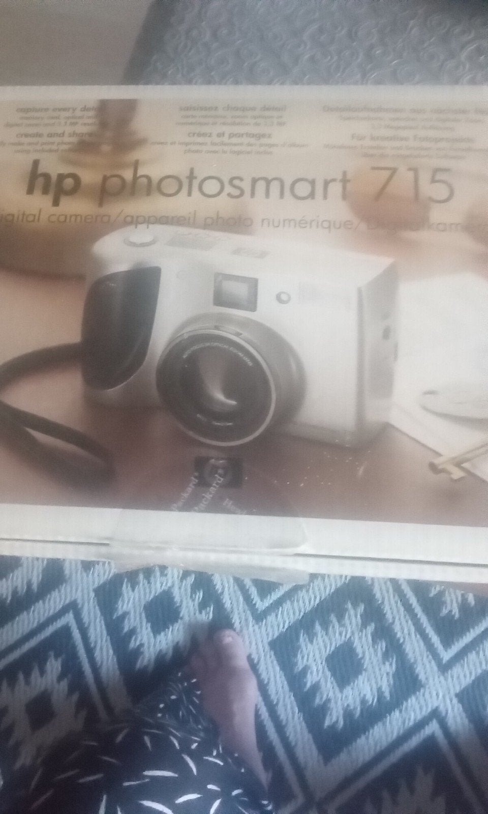 HP Photosmart 715 Digitale Camera, Audio, Tv en Foto, Ophalen, Gebruikt, Minder dan 4 keer, HP