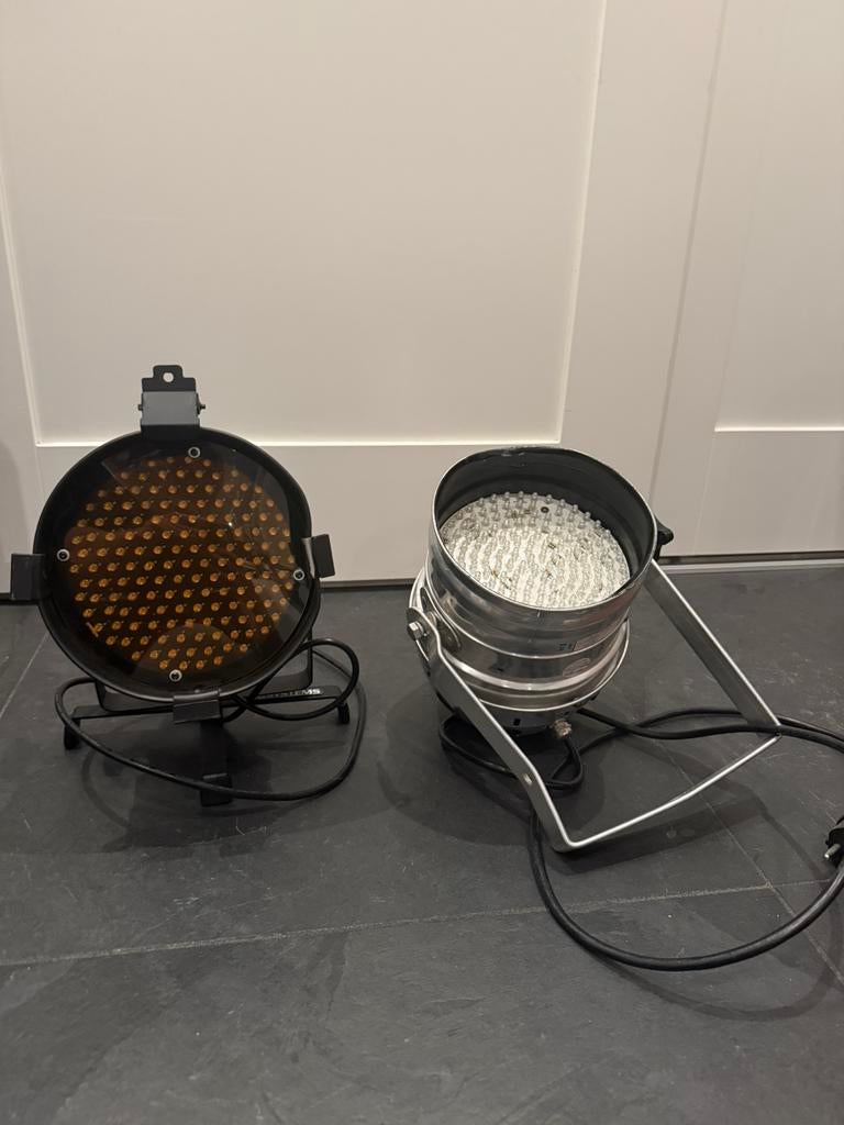 Disco/studiolampen, Ophalen, Gebruikt