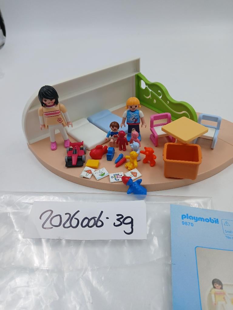 Playmobil 9870  Slaap/Speelhoek, Ophalen of Verzenden, Gebruikt, Los playmobil