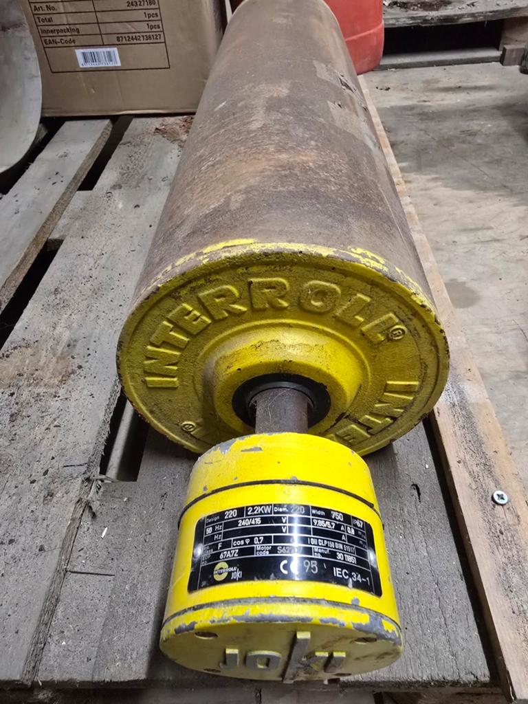 Trommelmotor Rolmotor 400 V 2,2 Kw, Doe-het-zelf en Verbouw, Motoren, Ophalen of Verzenden