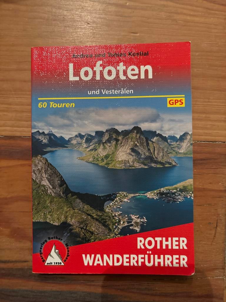 Duitse Rother Wandelgids Lofoten en Vesterålen (60 tochten), Overige merken, Fiets- of Wandelgids, Europa, Nieuw