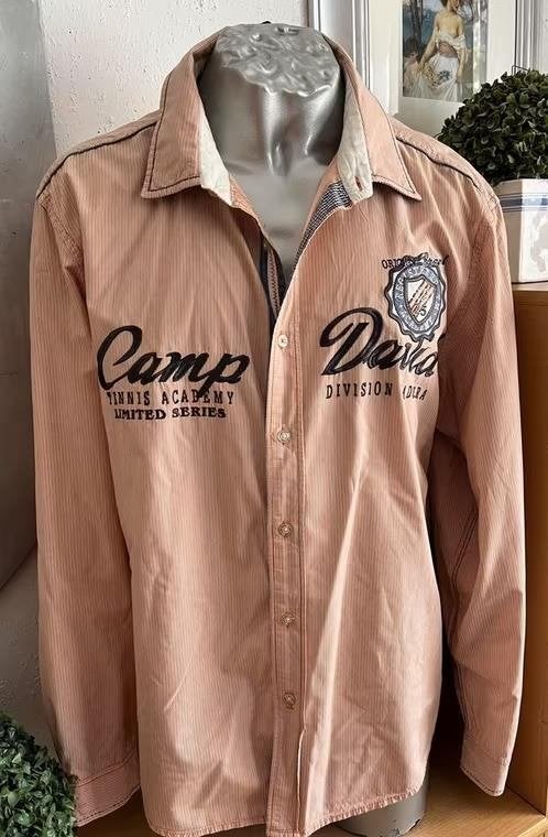 Camp David overhemd maat XL, Kleding | Heren, Overhemden, Zo goed als nieuw, Halswijdte 43/44 (XL), Overige kleuren, Ophalen of Verzenden