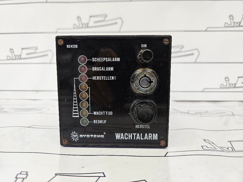 Systems NS4220 Wachtalarm, Ophalen of Verzenden, Gebruikt, Licht