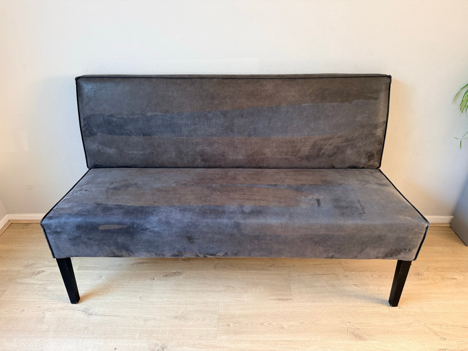 Comfortabele eetkamer zitbank, Ophalen, Minder dan 75 cm, 150 tot 200 cm, Driepersoons