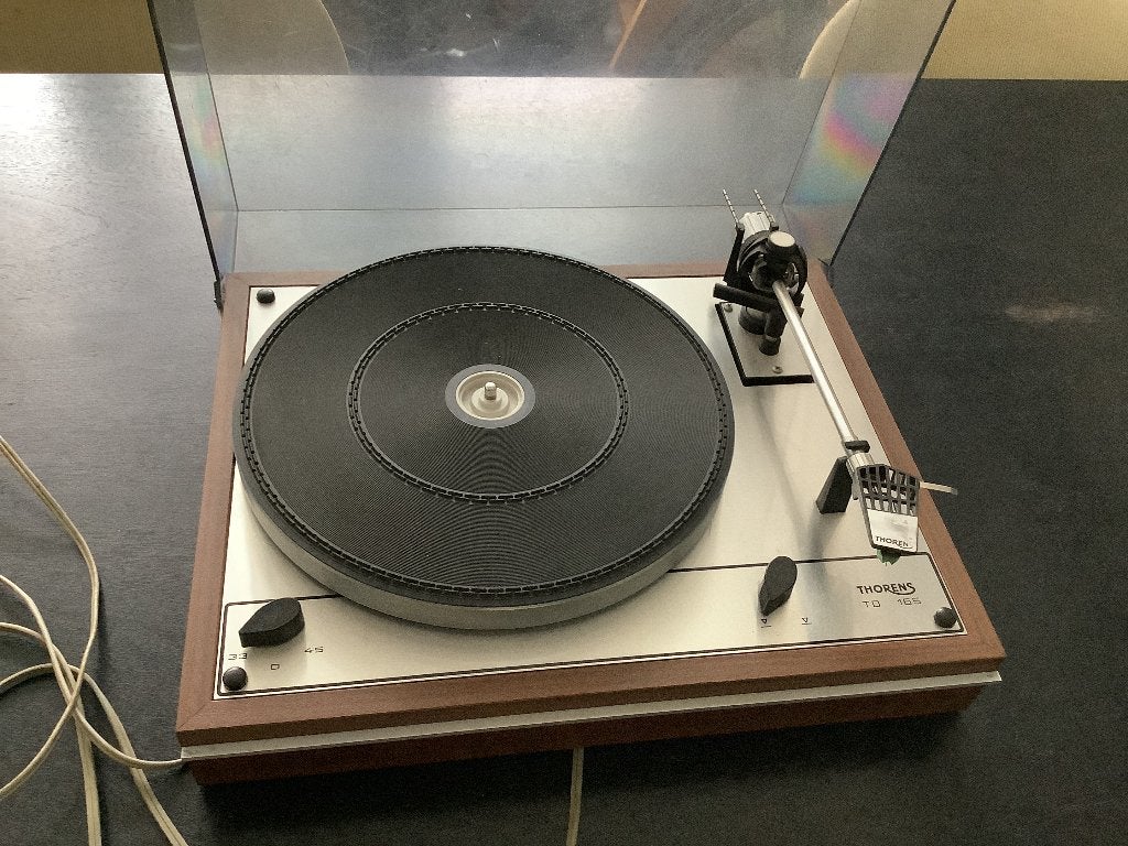 Thorens TD 165, Audio, Tv en Foto, Platenspelers, Ophalen, Gebruikt, Platenspeler, Thorens