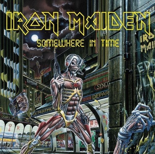 CD: Iron Maiden – Somewhere In Time (ZGAN), Ophalen of Verzenden, Zo goed als nieuw, Poprock