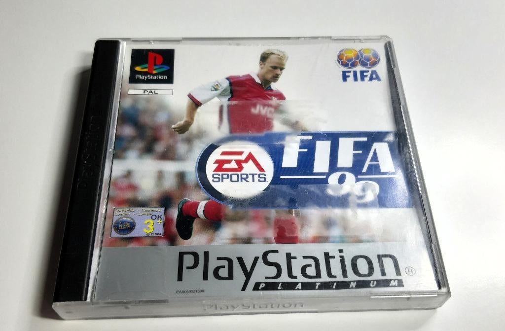 FIFA 99 Playstation 1 Ps1, Spelcomputers en Games, Games | Sony PlayStation 1, 2 spelers, Eén computer, Ophalen of Verzenden, Zo goed als nieuw