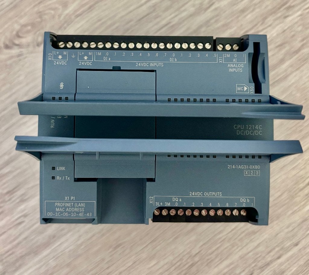 SIEMENS - Simatic - S7-1214c - CPU - PLC - DC/DC/DC, Ophalen of Verzenden, Zo goed als nieuw