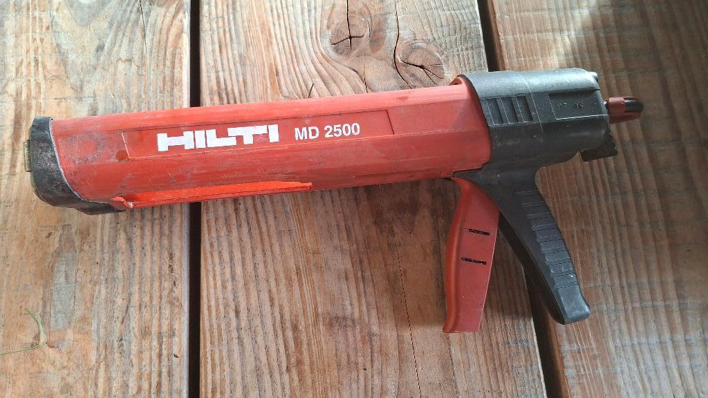 Hilti MD2500 Mortelspuit dubbele kitspuit., ., Ophalen of Verzenden, Zo goed als nieuw, .