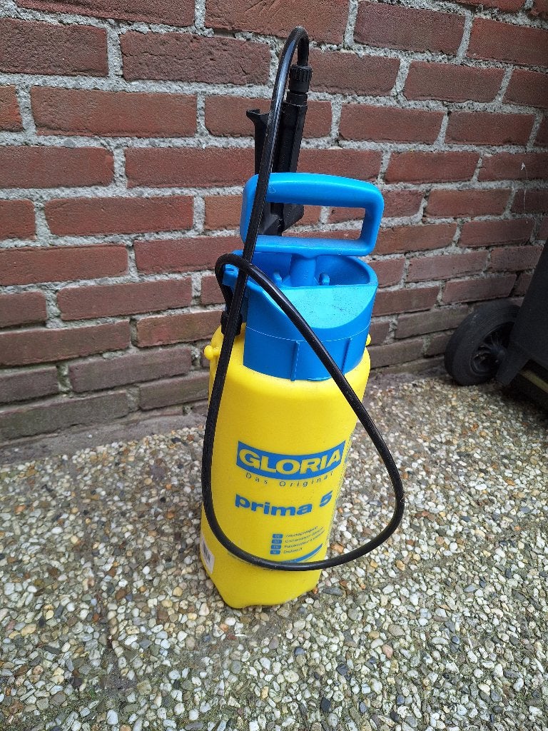 Gloria drukspuit, Ophalen, Gebruikt, Onkruidbestrijding