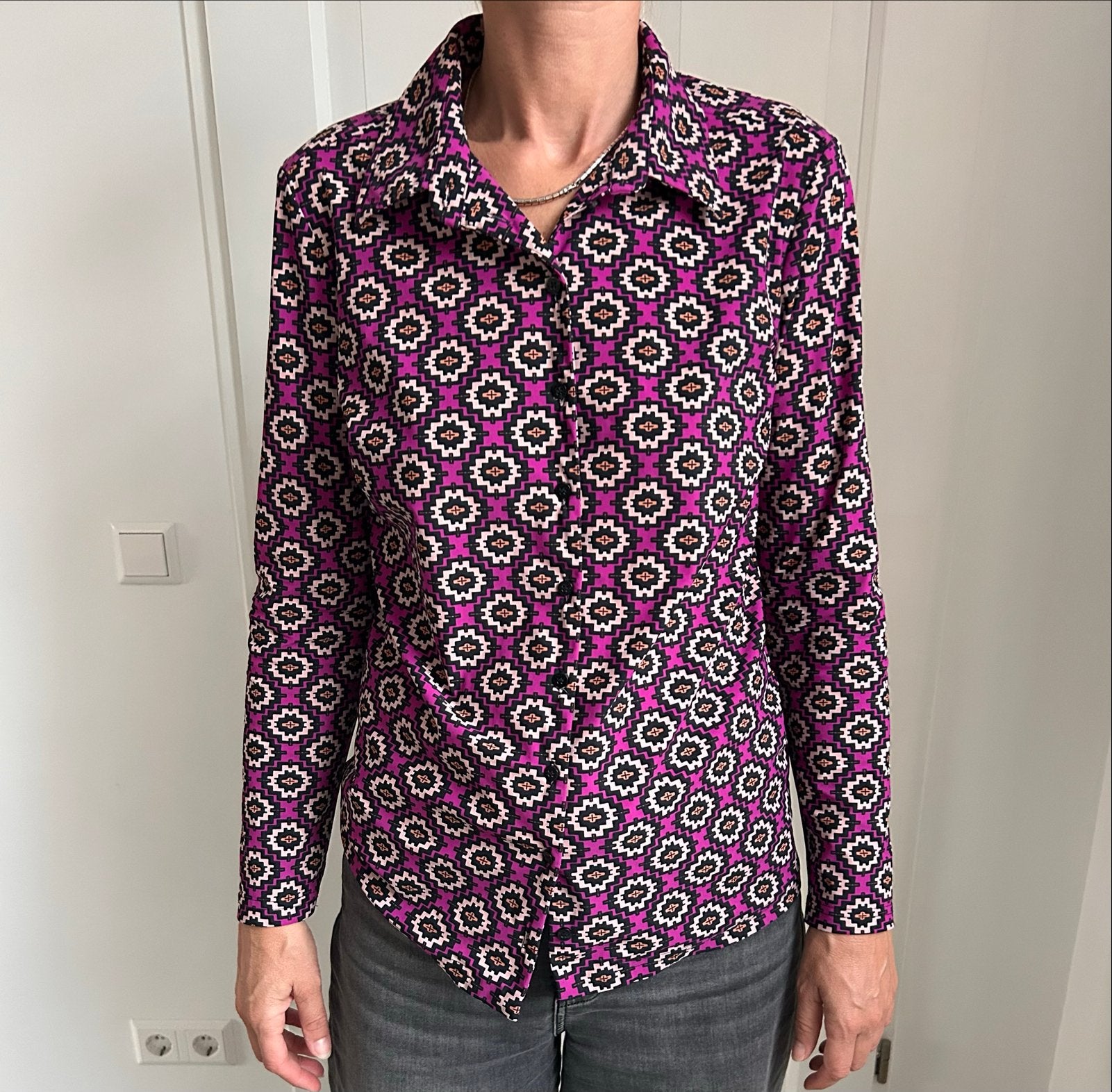 Studio Anneloes Poppy SA multi shirt - Maat M, Ophalen of Verzenden, Zo goed als nieuw, Maat 38/40 (M), Meerkleurig