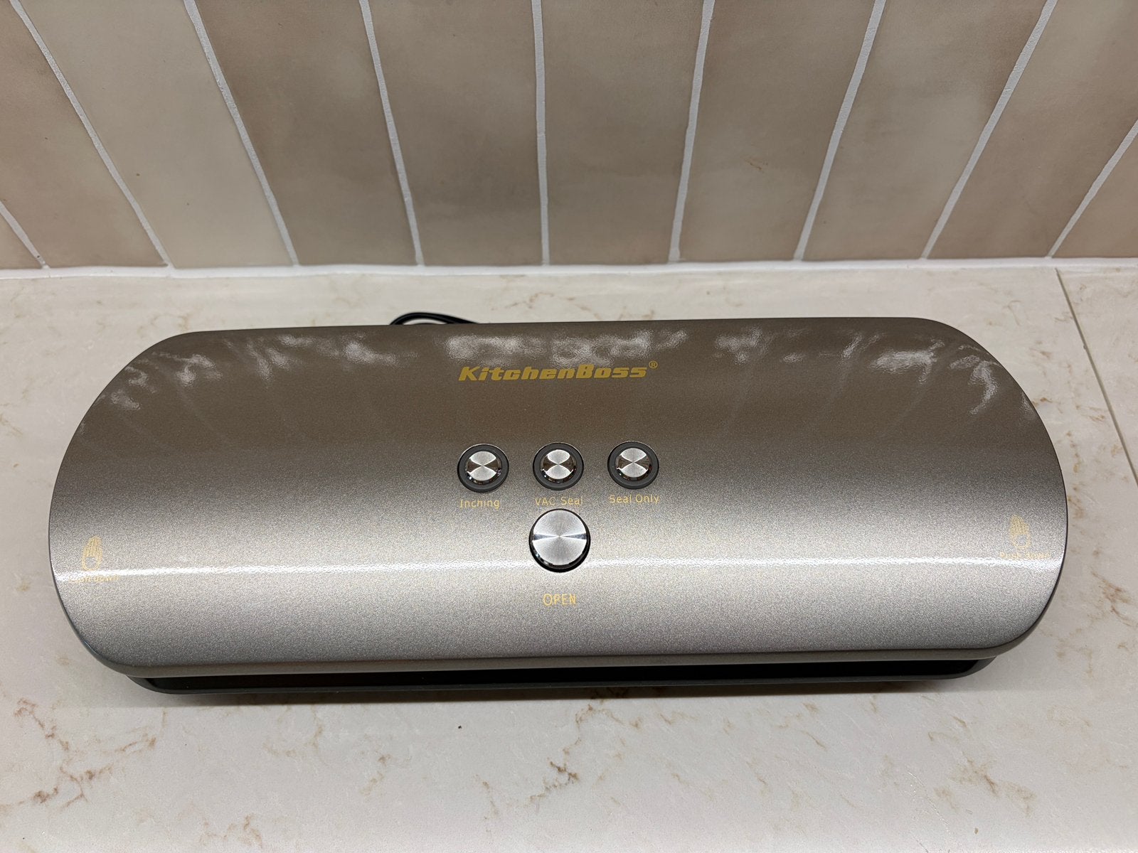 Kitchenboss vacuum sealer, Ophalen of Verzenden, Gebruikt