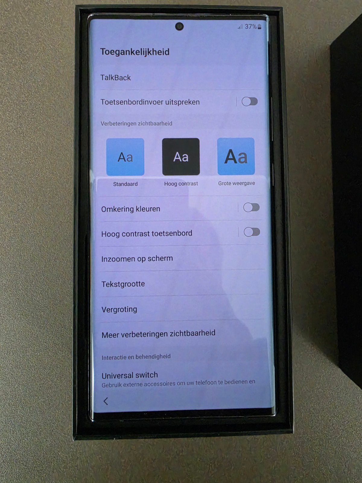 Samsung Galaxy Note20 Ultra 5G Mystic Black 256GB, Telecommunicatie, Galaxy Note 20, Zwart, Touchscreen, Ophalen of Verzenden