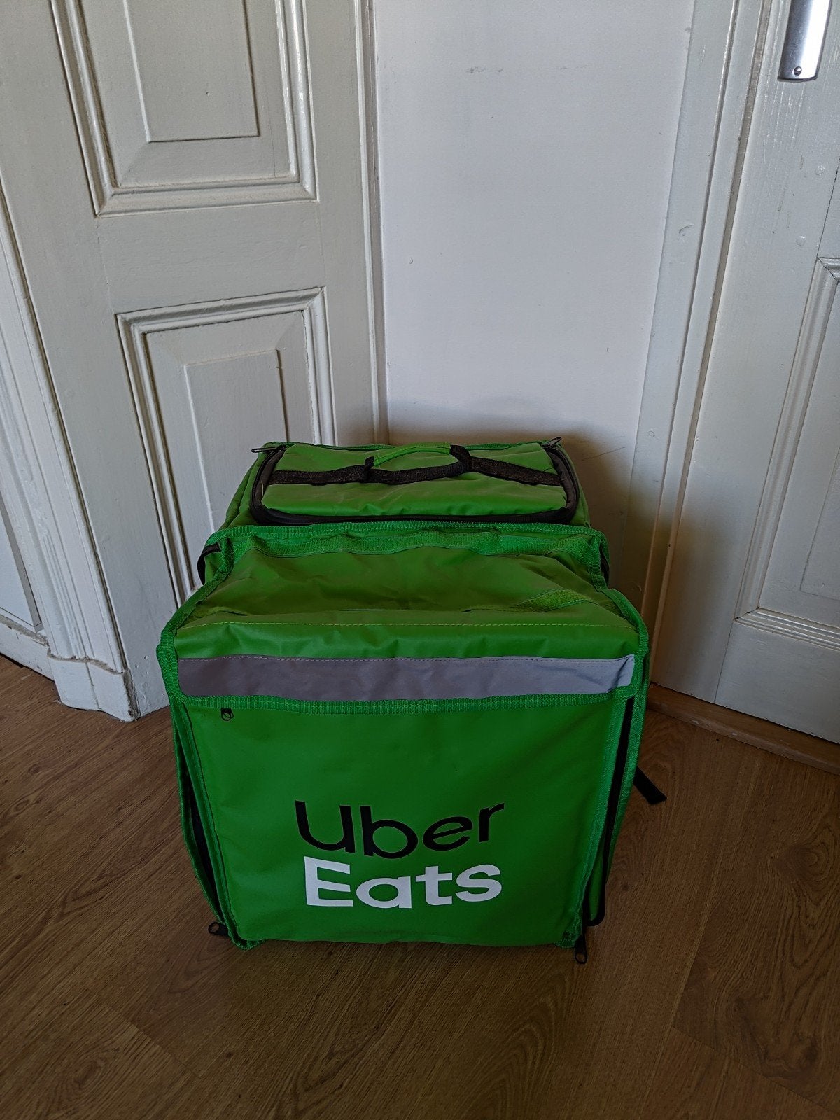 Uber Eats Bezorgtas, 40 cm of meer, Zo goed als nieuw, Waterdicht, Ophalen
