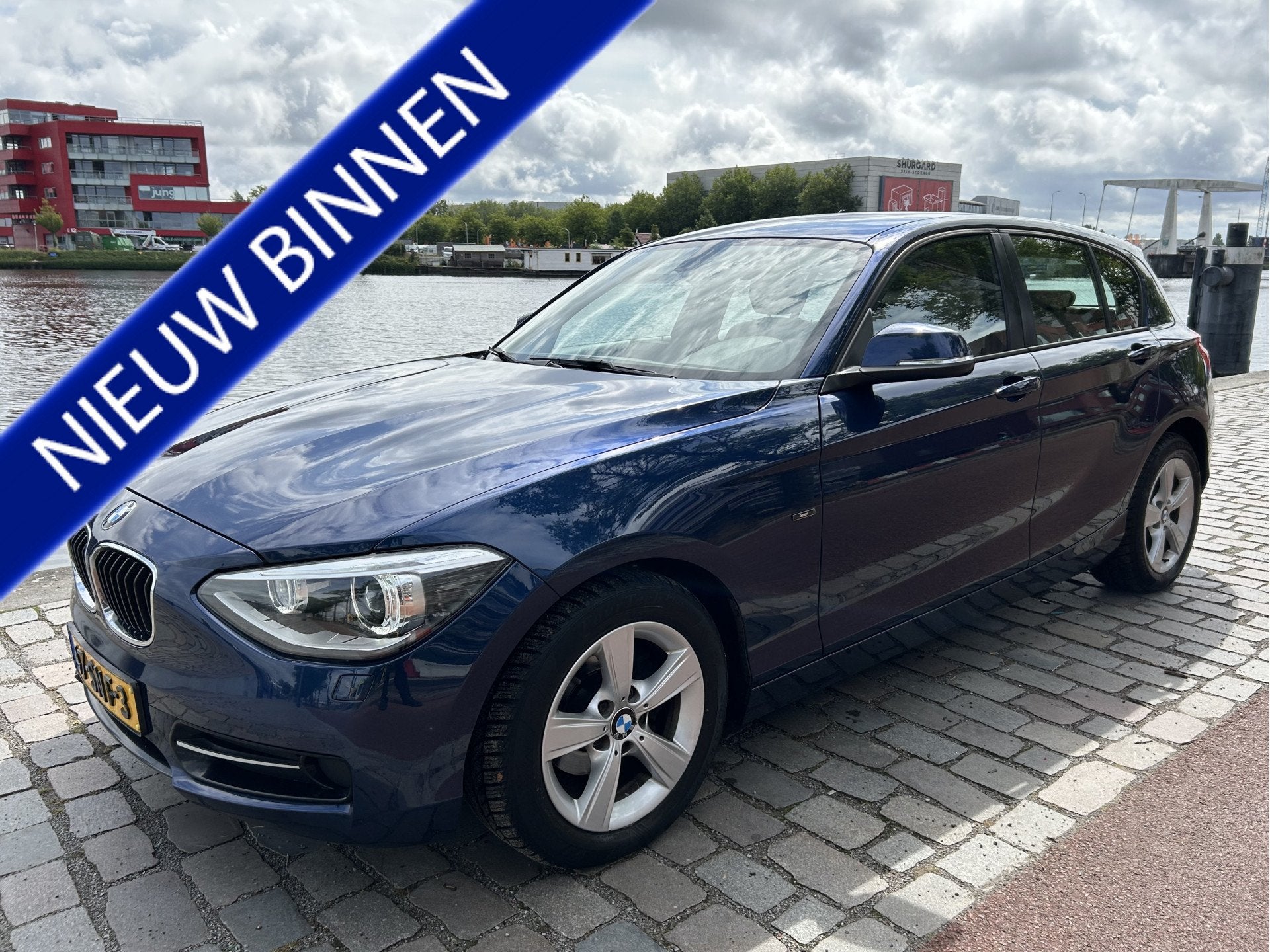 BMW 1-serie 116i Sport 5 drs Leder Airco/ecc (bj 2011), 1-Serie, Euro 5, Gebruikt, Beige
