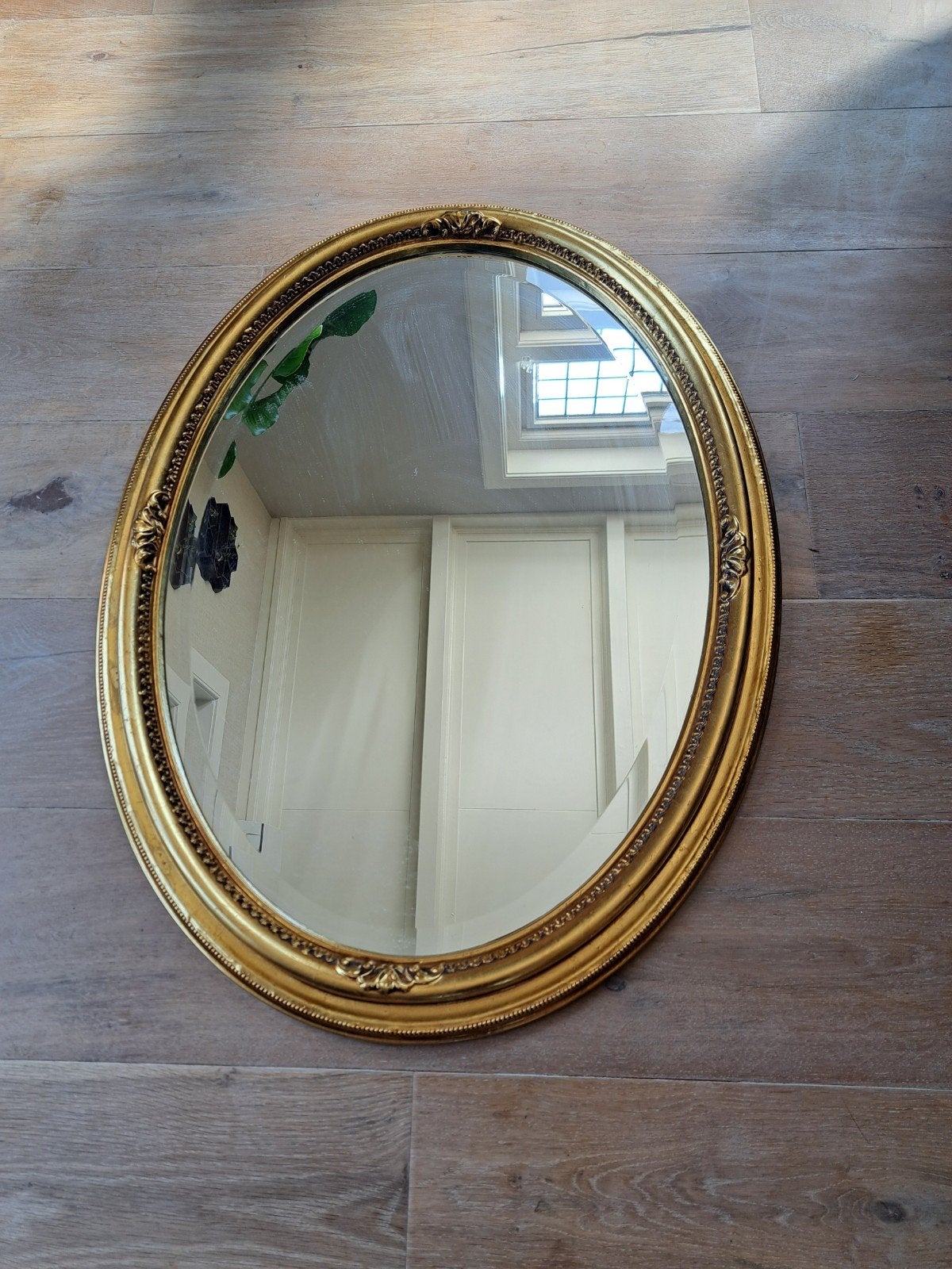 Prachtige ovale spiegel, Ophalen, Ovaal, Minder dan 50 cm