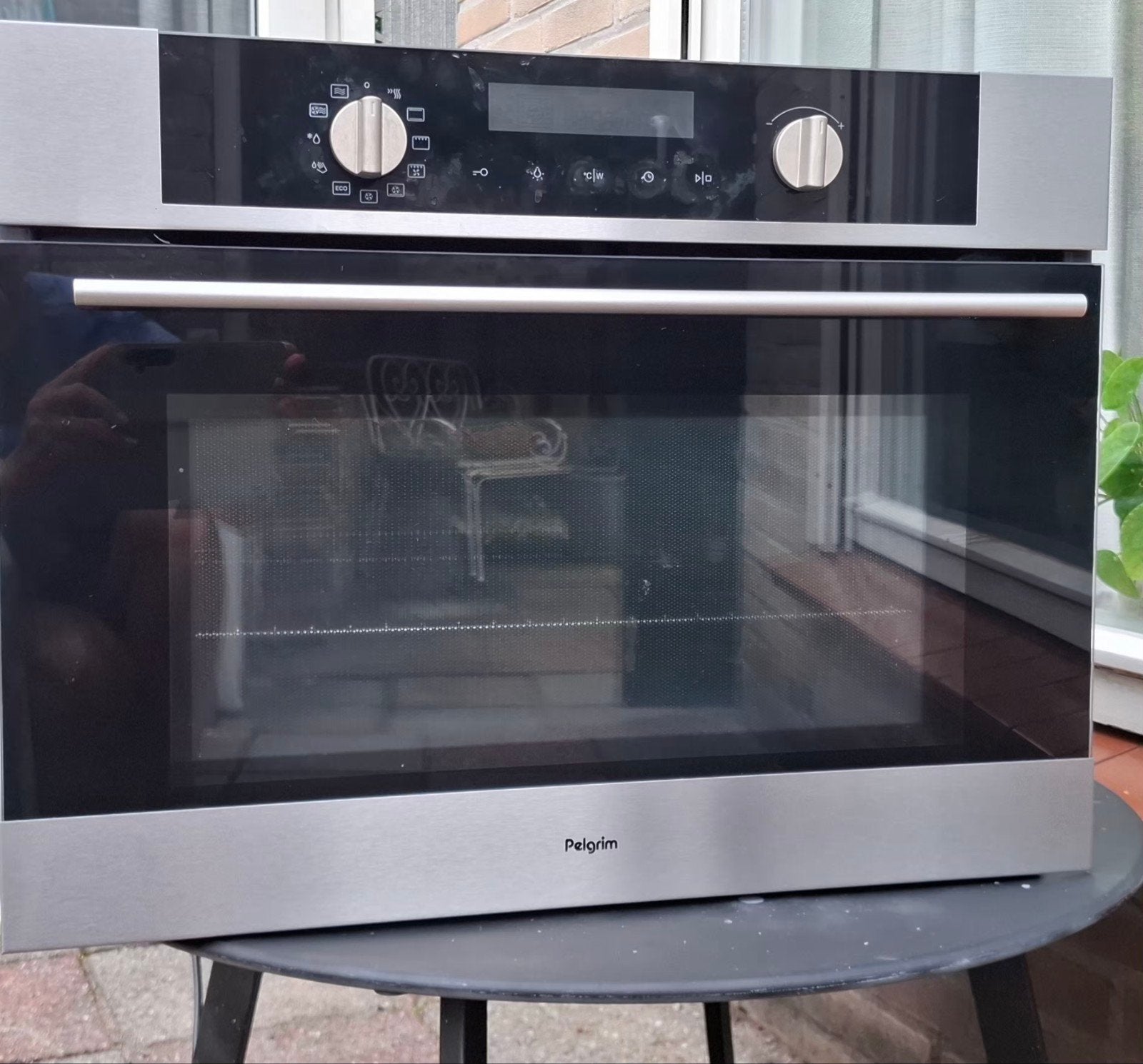 Pelgrim inbouw combi oven/gril met magnetron, Ophalen of Verzenden