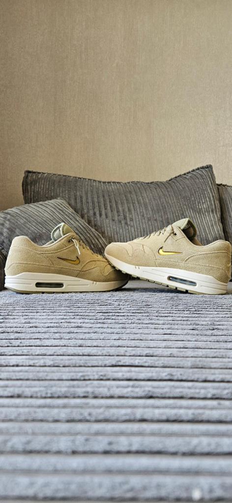 Nike Air Max 1 Premium SC Jewel 'Neutral Olive', Maat 42,5., Overige kleuren, Nike, Ophalen of Verzenden, Sneakers of Gympen