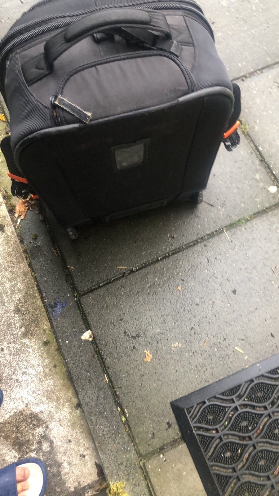 Victorinox Zwarte Rolkoffer/Rugzak - Handig & Duurzaam, Ophalen, 40 tot 60 cm, 30 cm of meer, Gebruikt