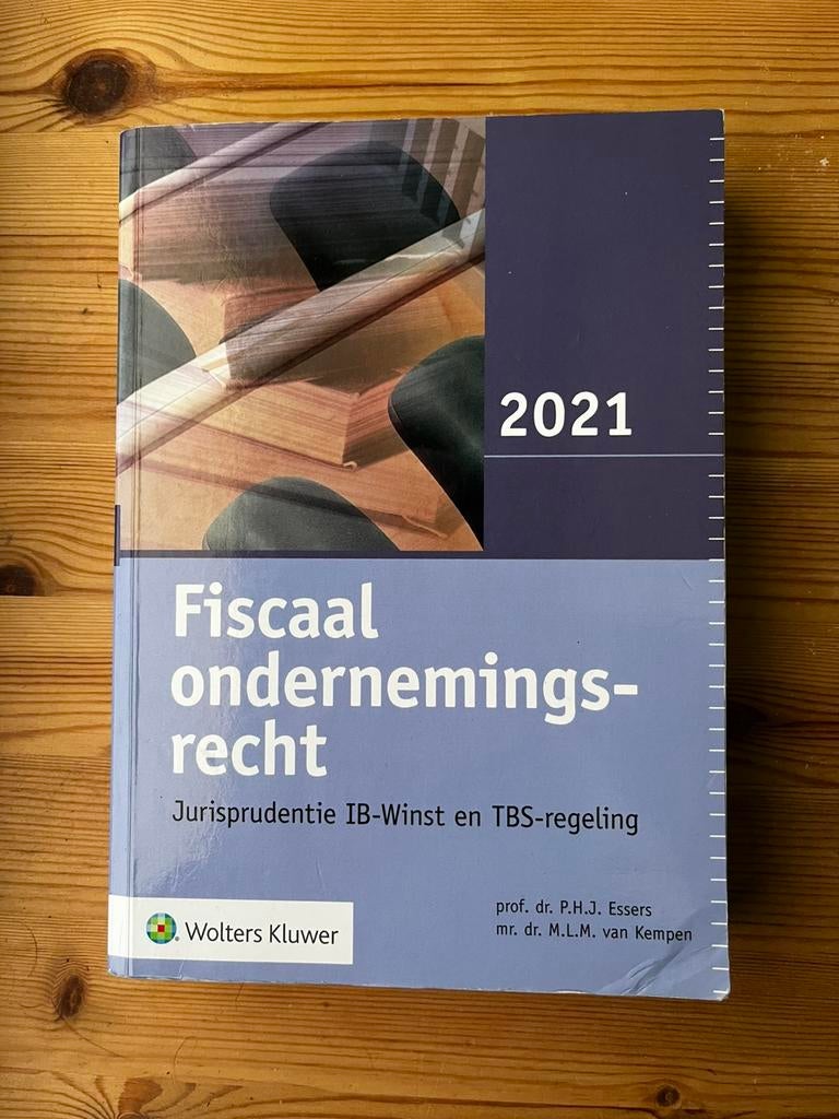 Jurisprudentie fiscaal ondernemingsrecht 2021, Boeken, Ophalen of Verzenden, Beta, Zo goed als nieuw