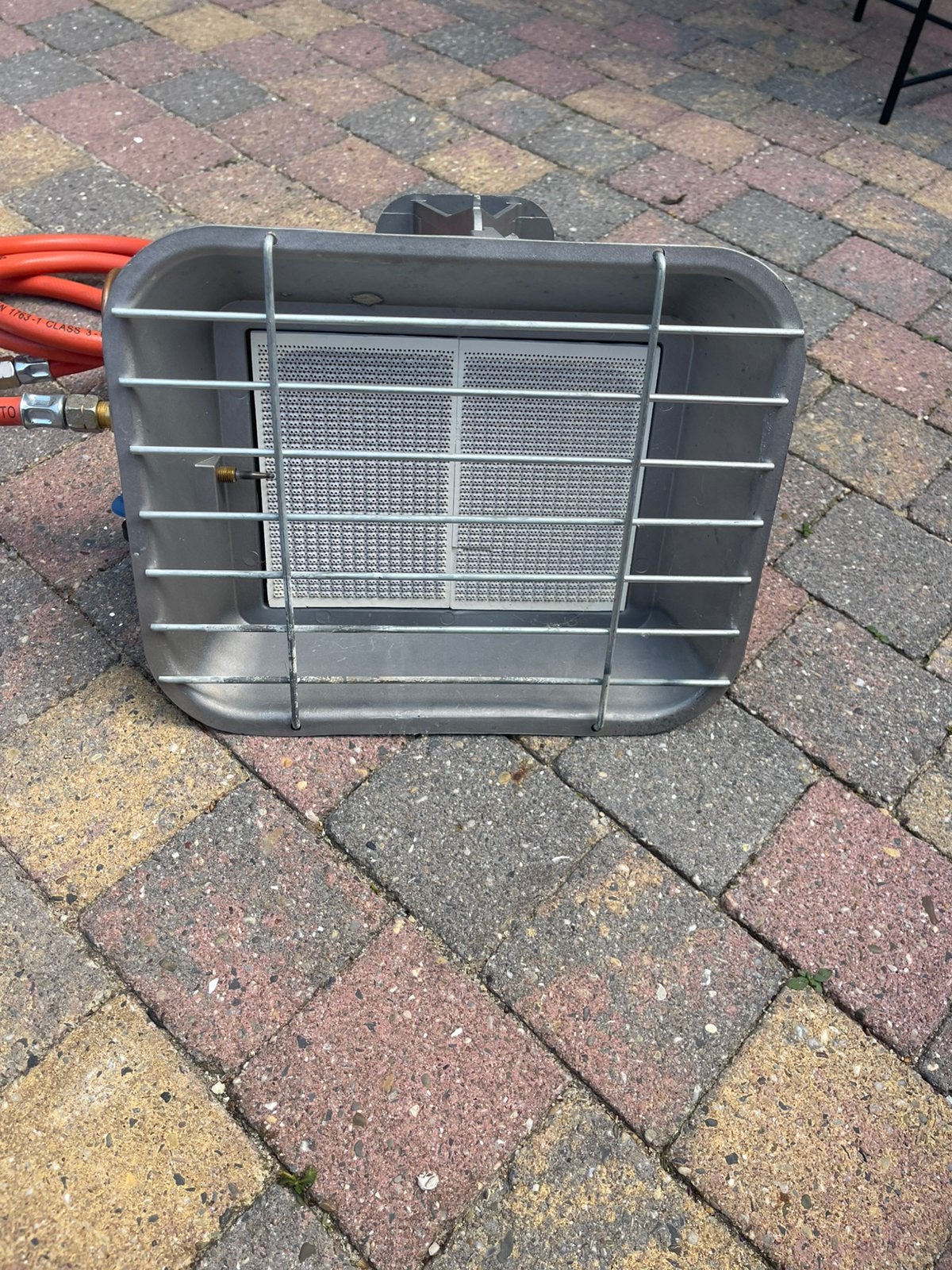 Gasfles heater / verwarming camping, Ophalen, Gebruikt