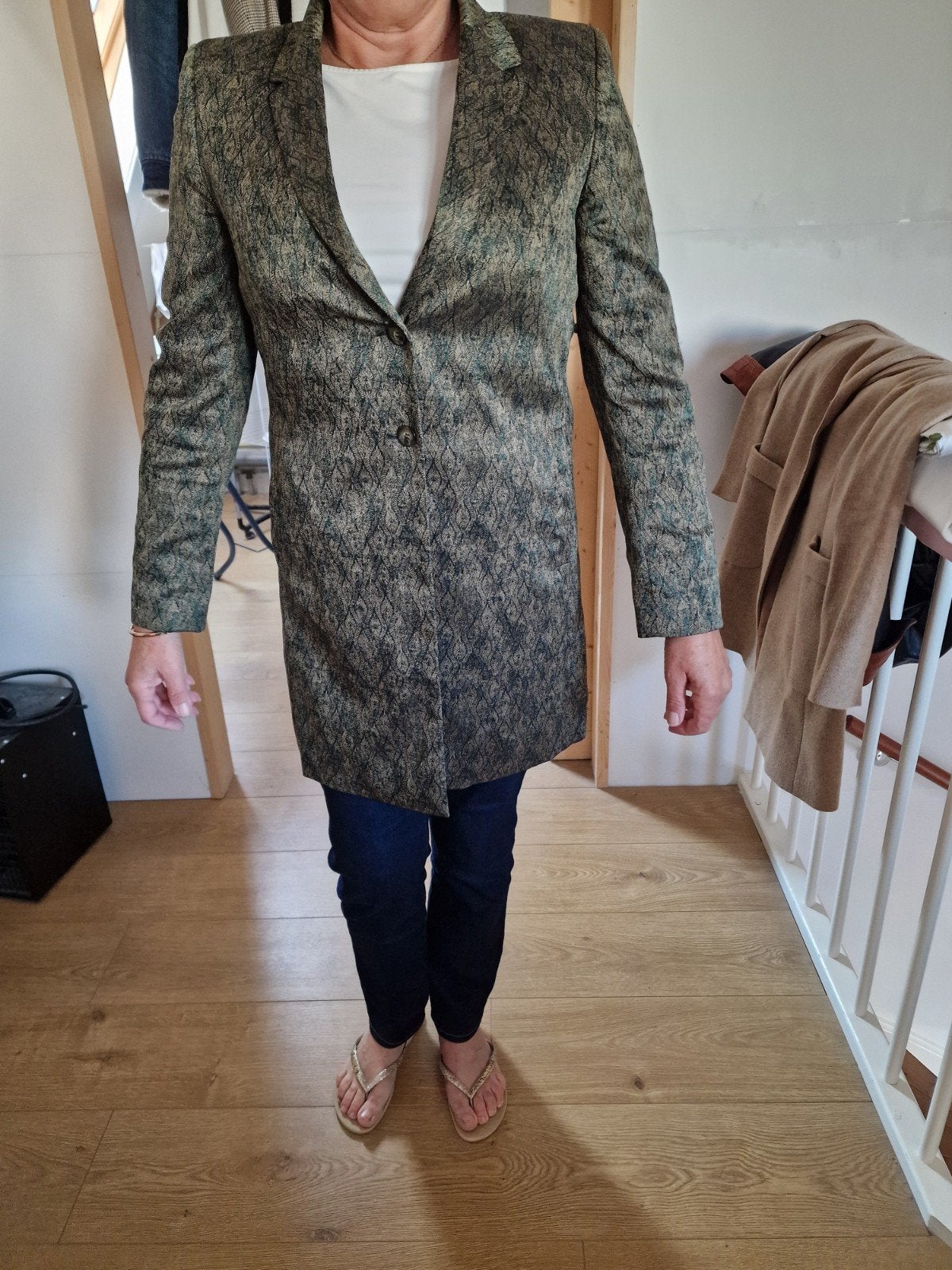 Purdey Groene Blazer maat 38, Maat 38/40 (M), Ophalen of Verzenden, Zo goed als nieuw, Purdey