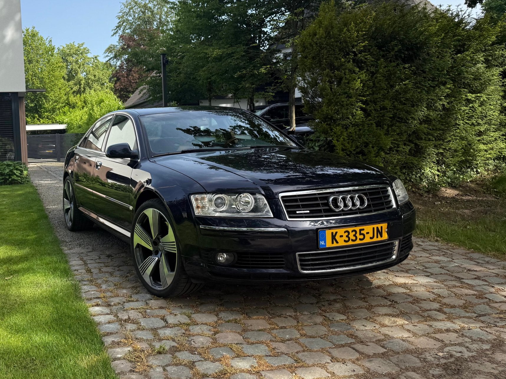 Audi A8 4.2 Quattro 246KW AUT 2005 Blauw, Auto's, Audi, Automaat, 4172 cc, 8 cilinders, Blauw