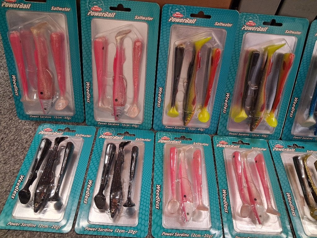 Mooi voor de zeebaars...Power Sardine Weedless.., Tinstraat, Overige typen, Nieuw, Ophalen of Verzenden