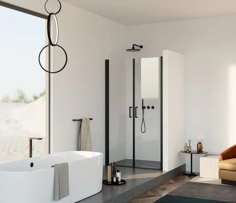 Nieuw in doos: Douche Pendeldeur 100x195cm, Ophalen, Nieuw, Glas, Douche
