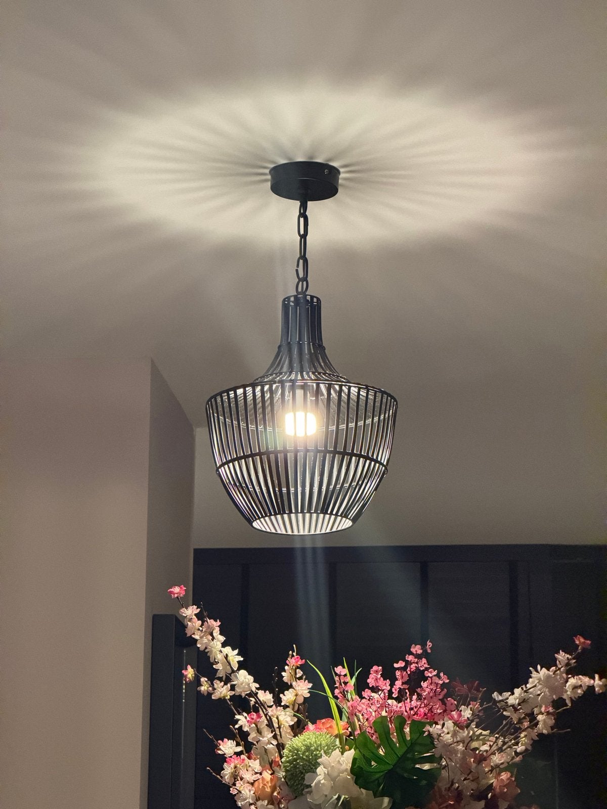 Moderne zwarte hanglampen van Loods5 (2 stuks), Ophalen of Verzenden, Zo goed als nieuw, Metaal, E27 (groot)