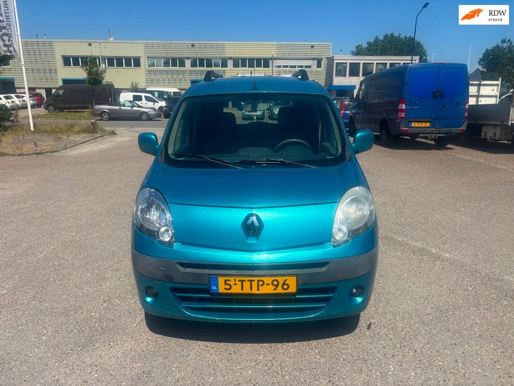 Renault Kangoo Family 1.6 Expression Trekhaak, Auto's, Voorwielaandrijving, Gebruikt, 4 cilinders, Blauw