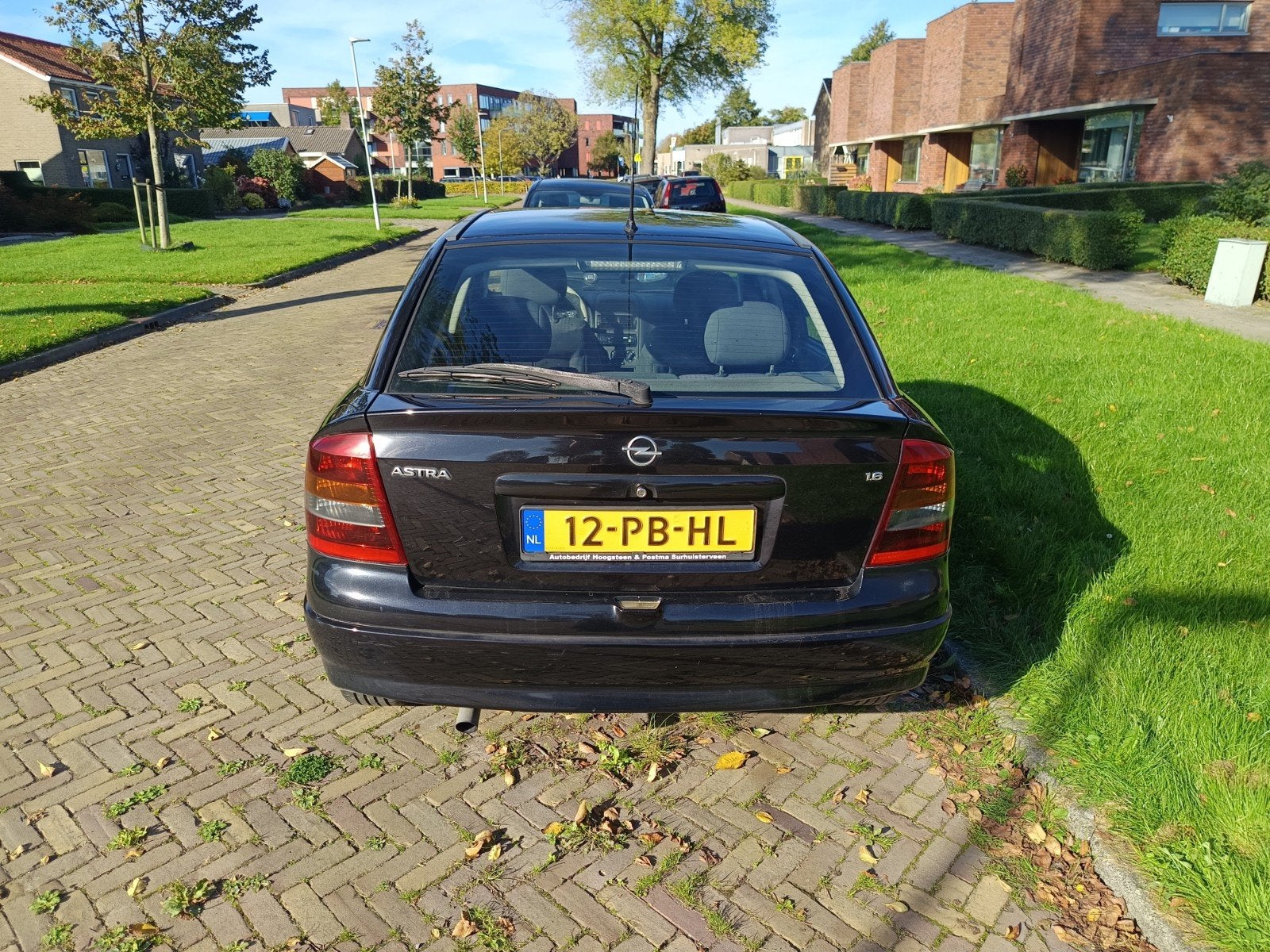 Opel Astra 1.6 8V 5D 2004 Zwart, Voorwielaandrijving, 4 cilinders, 1095 kg, Handgeschakeld