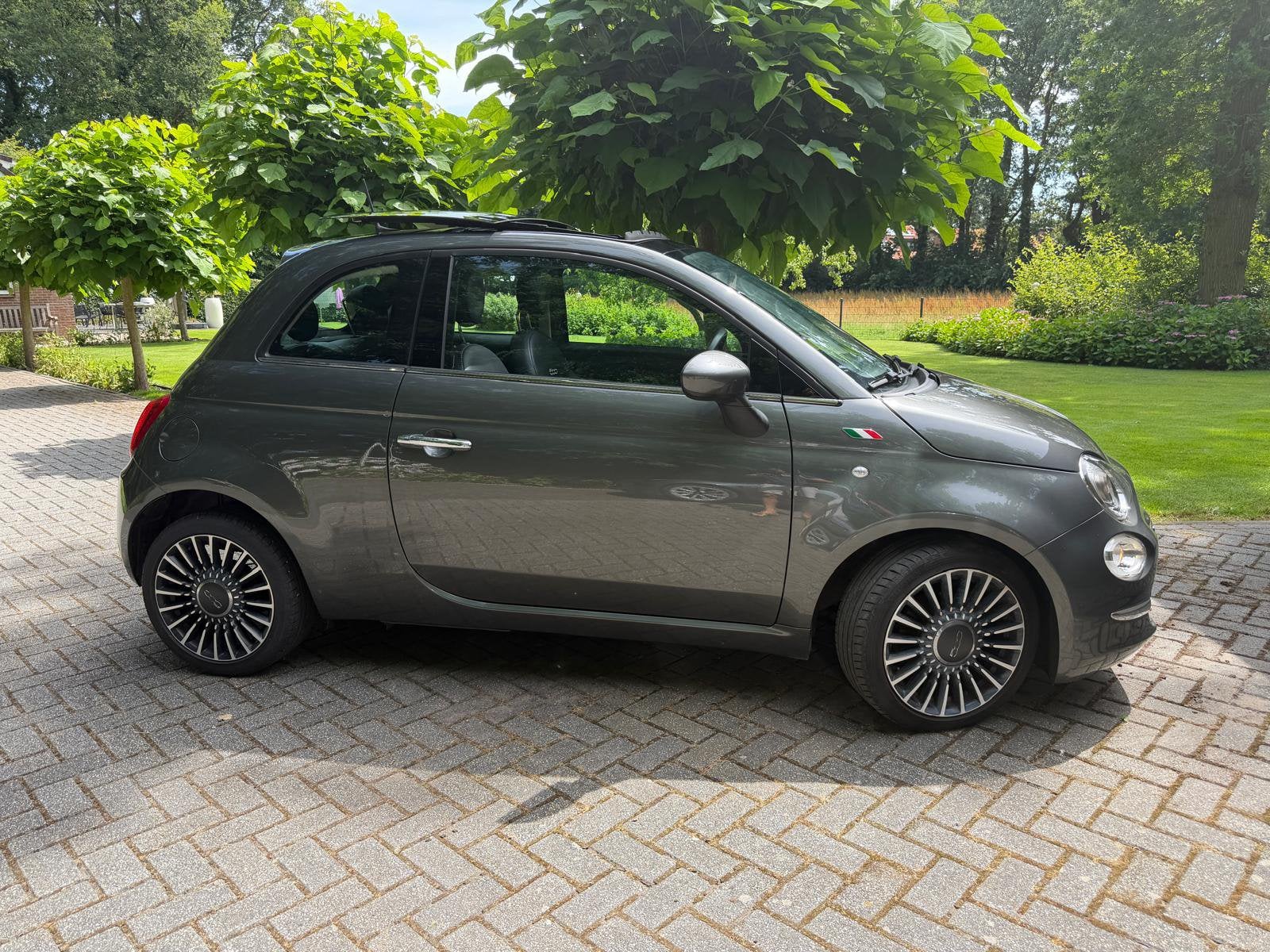 Fiat 500 twinair met schuifdak en automaat, Cult, Auto's, Fiat, Particulier, 915 kg, Hatchback, Voorwielaandrijving