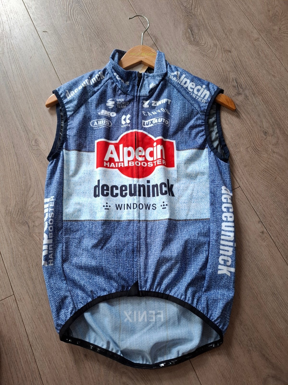 alpecin deceuninck windstopper nieuw maat xs heren