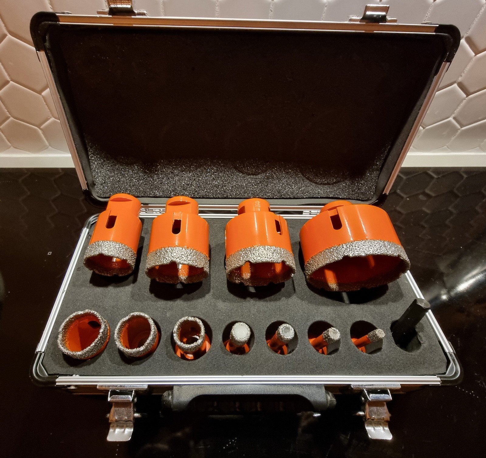 diamantboor tegelboor Gatenboor (tegelsnijder), Ophalen of Verzenden, Nieuw, Boormachine