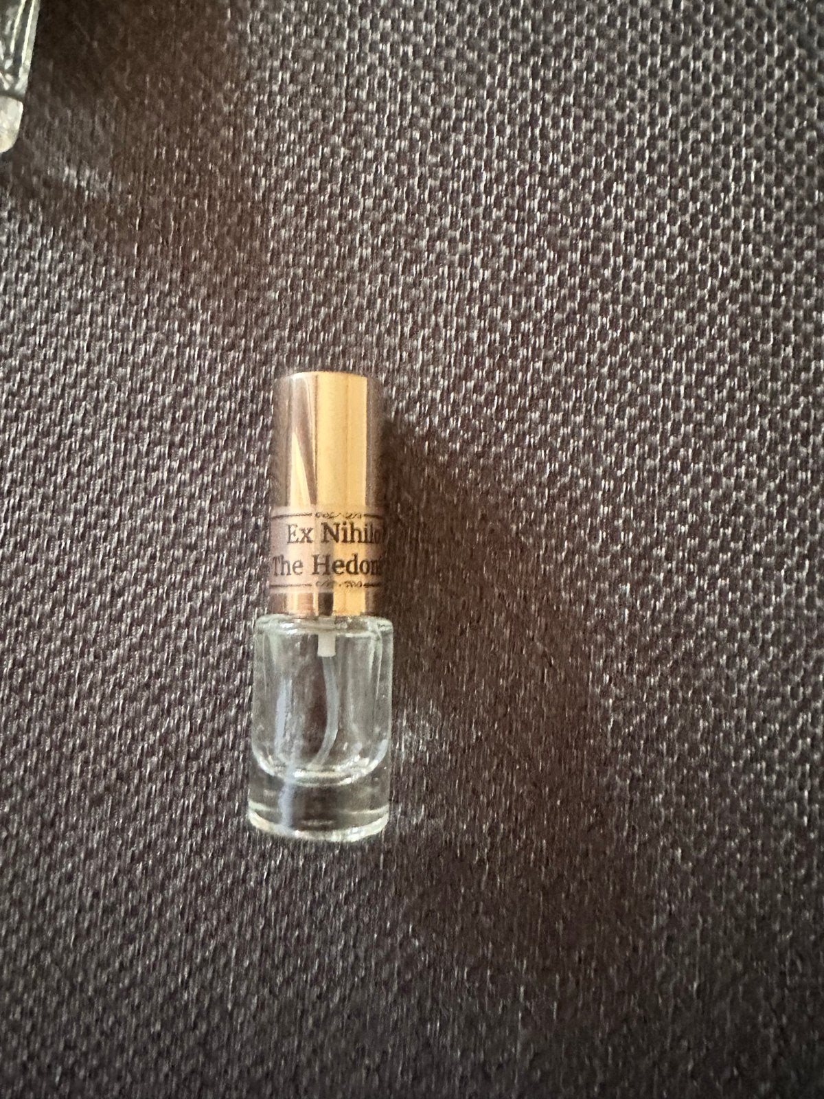 Ex Nihilo The Hedonist parfum sample/decant 5 ml, Ophalen of Verzenden, Zo goed als nieuw