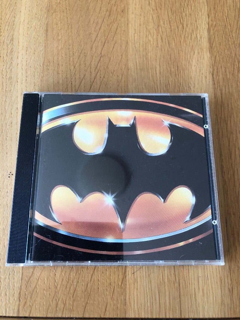 D.037 / Vintage CD Batman Soundtracks + fotoboekje (1989), Cd's en Dvd's, Cd Singles, Filmmuziek en Soundtracks, Ophalen of Verzenden