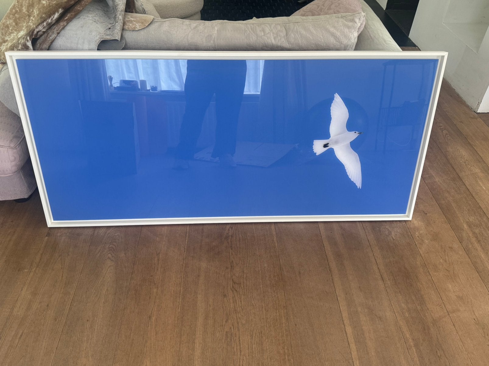 Luc Hardy YellowKorner 150 cm – limited edition 51/150, Ophalen, Zo goed als nieuw, Hout