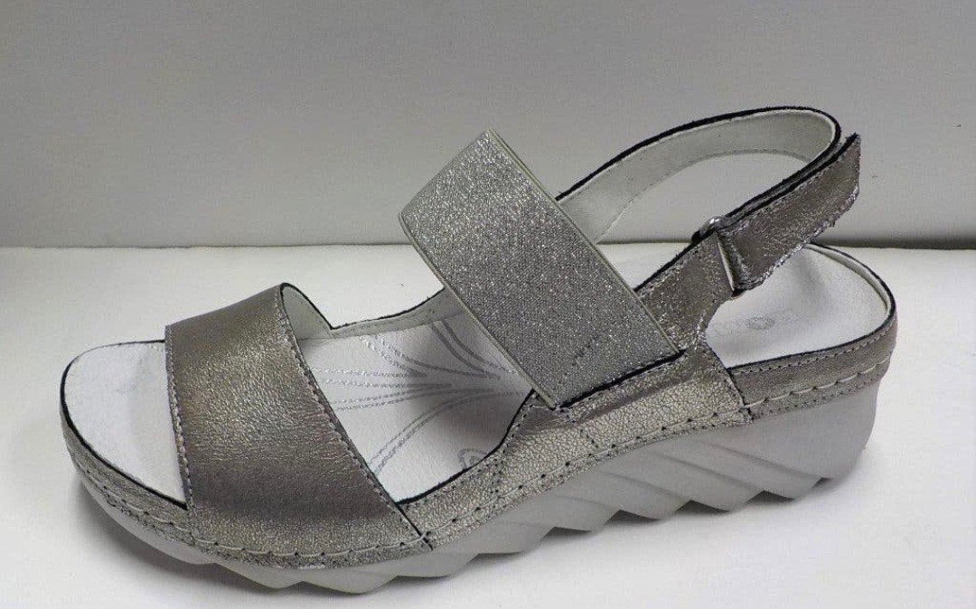 Romika leren sandalen met uitneembaar voetbed, wijdte G, Overige kleuren, Nieuw, Romika, Sandalen of Muiltjes