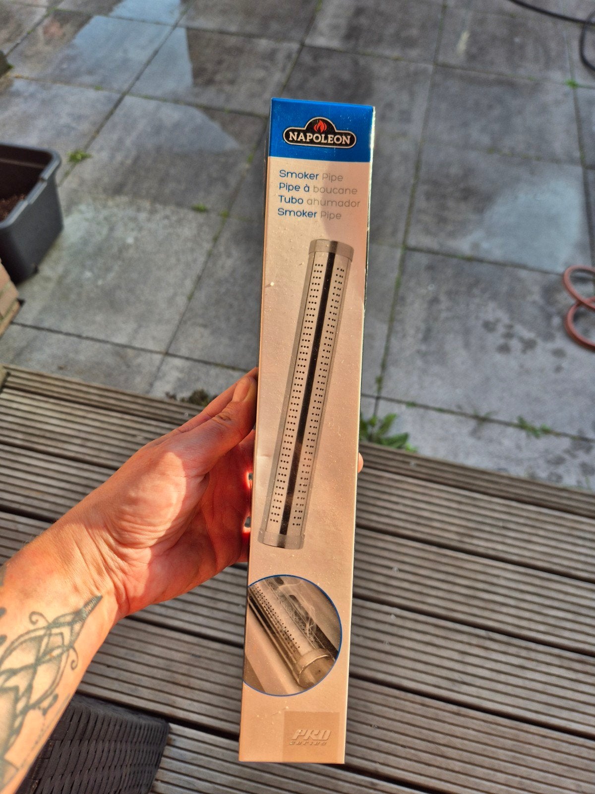 Napoleon Smoker Pipe - Rookpijp voor BBQ en Grill, Ophalen of Verzenden, Nieuw, Napoleon