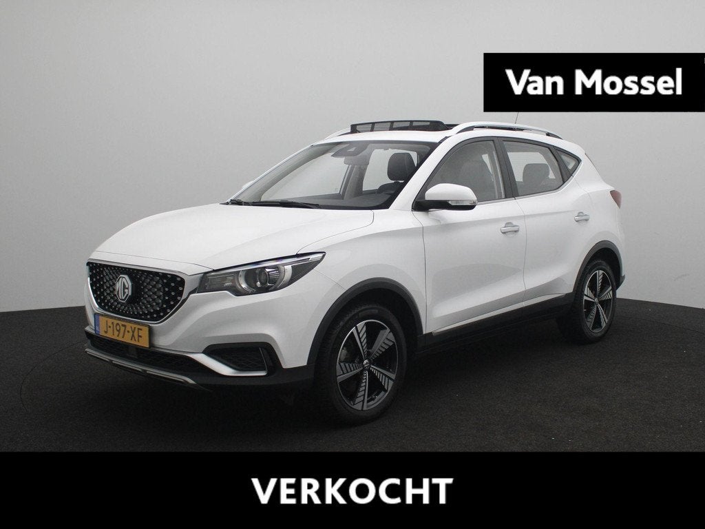 MG ZS EV Luxury 45 kWh | Leder | Navi | Panoramadak | CarPla, Auto's, MG, Gebruikt, 143 pk, ZS, 1507 kg
